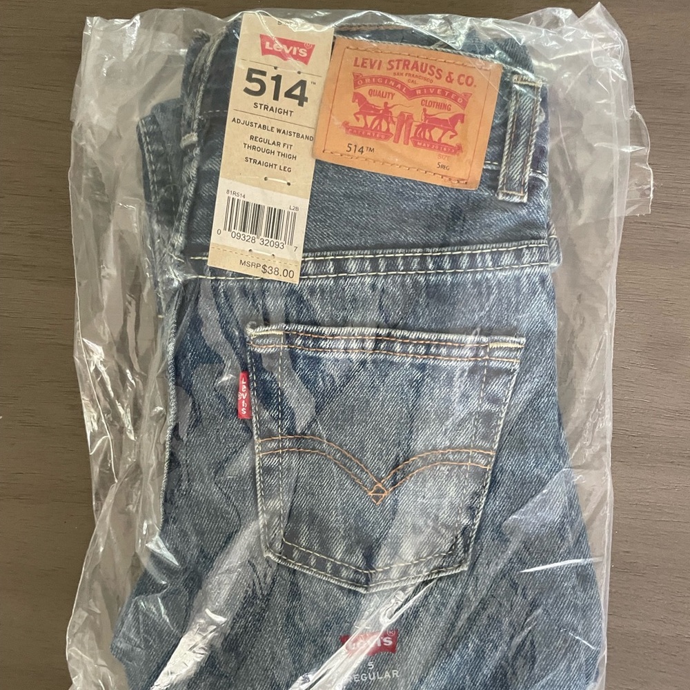 Levi’s 514 size 5 boys